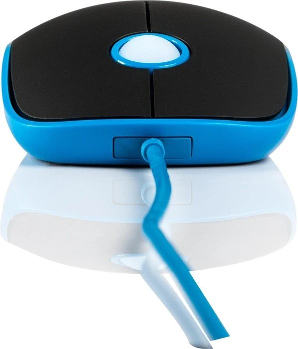 Modecom MC-M111 schwarz/blau, USB