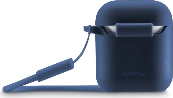 Hama Fantastic Feel Case für Apple AirPods 1/2 blau