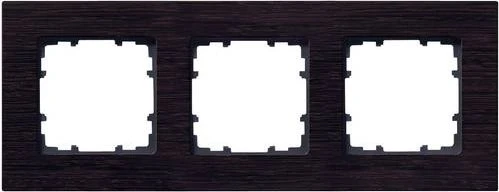 Siemens DELTA miro Rahmen 3-Fach Holz, wenge