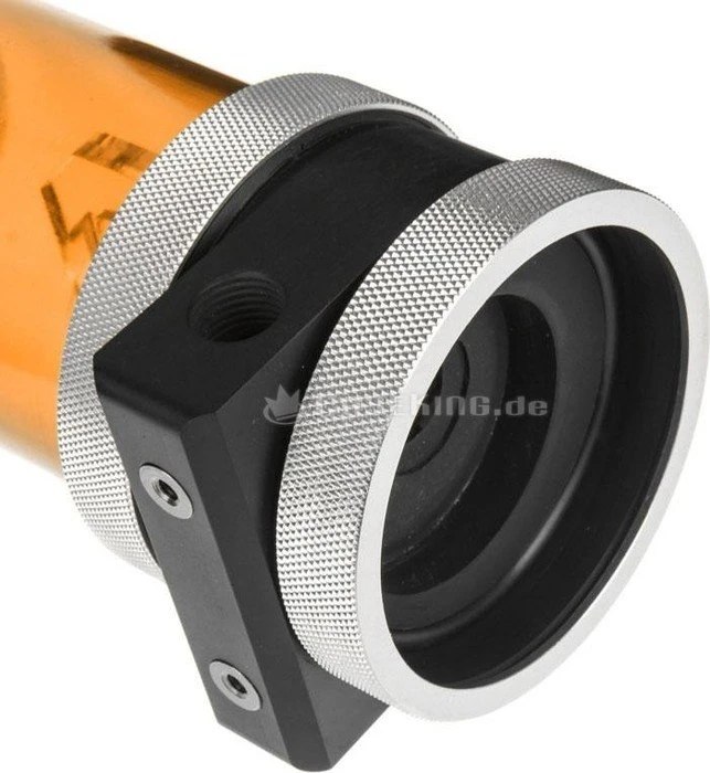 PrimoChill CTR Phase 2 120mm Laing D5, Acetal schwarz, orange