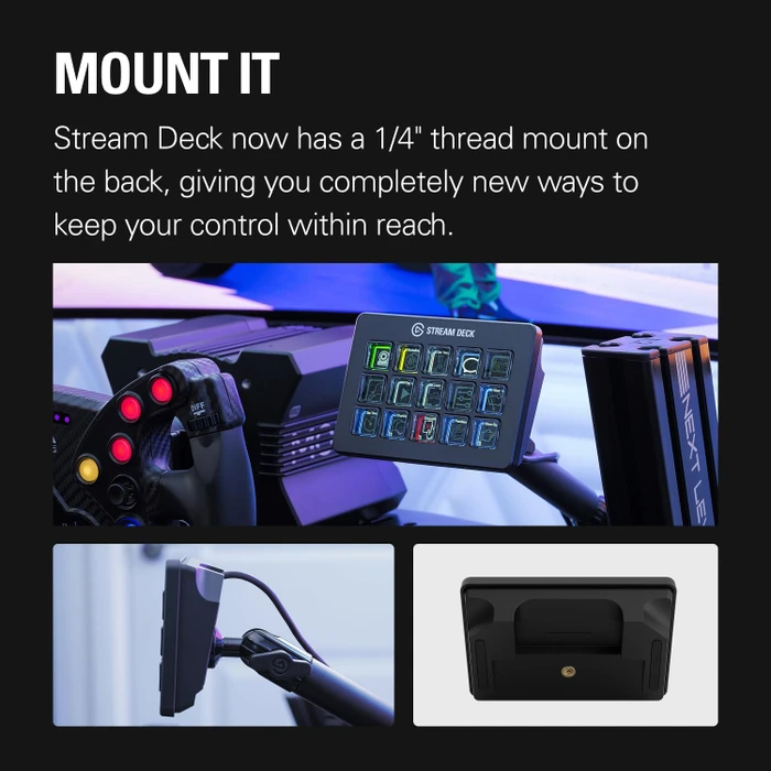 Elgato Stream Deck MK.2 Scissor Keys, schwarz, USB-C