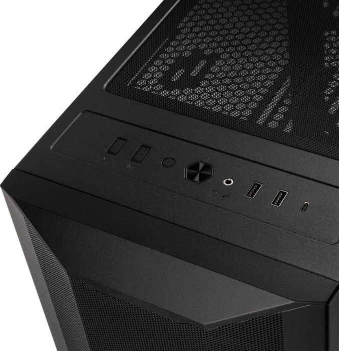 Lian Li LANCOOL II Mesh C RGB, schwarz, Glasfenster