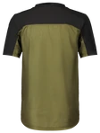 Scott Vertic Zip Trikot kurzarm fir green/black (Herren)