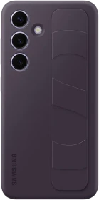 Samsung Silicone Grip Case für Galaxy S24 dark violet