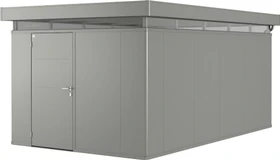 Biohort CasaNova 3x5 Gerätehaus Türanschlag links quarzgrau-metallic