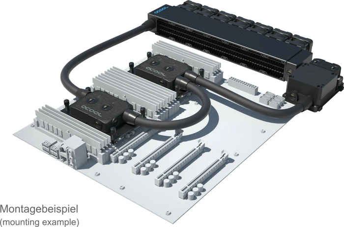 Alphacool ES Reservoir 1U, DDC