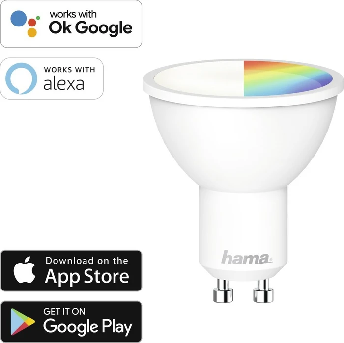 Hama WiFi LED Reflektor 4.5W/827 GU10 RGB
