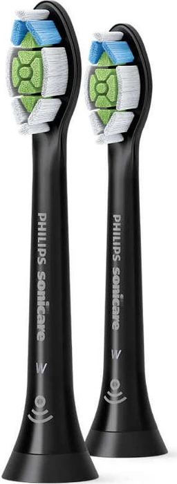 Philips HX6062/13 Sonicare W2 Optimal White Ersatzbürste schwarz, 2 Stück