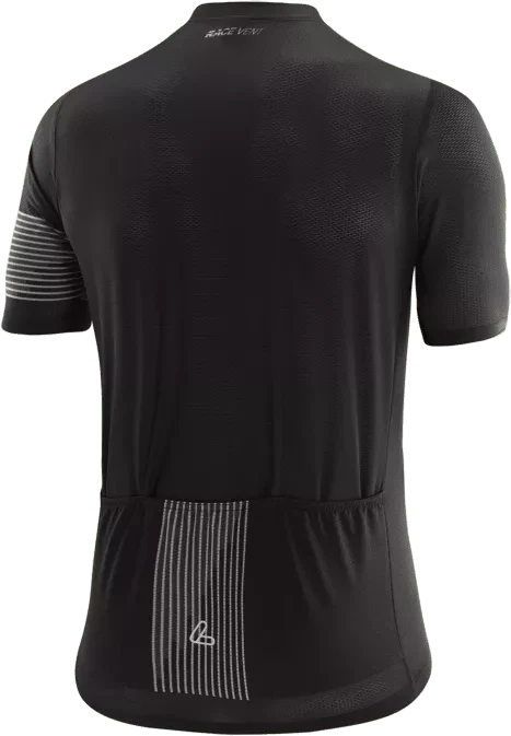 Löffler Spectro Vent Full-Zip Trikot kurzarm black/olive (Herren)