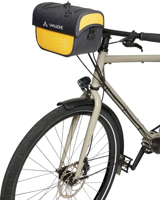 Vaude Aqua Box 4 Recycled Lenkertasche burnt yellow