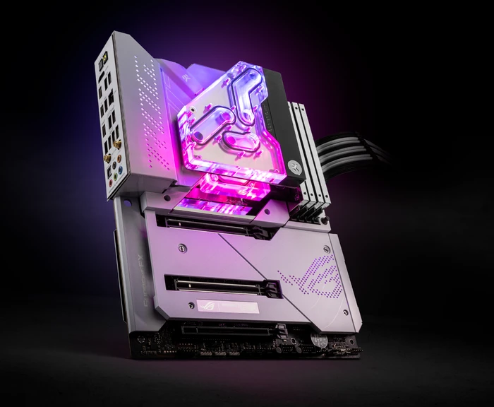 EK Water Blocks Quantum Line EK-Quantum Momentum² Maximus Z690 Formula D-RGB VRM Bridge, Nickel, Acryl