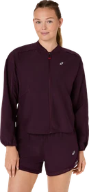 Asics Nagino Run Adjustable Laufjacke dark aubergine (Damen)