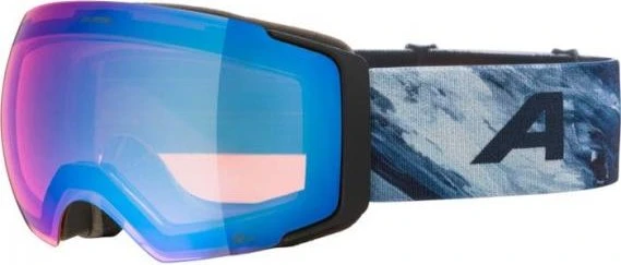 Alpina Falera Mag Q-Lite black-blue matt/mirror blue