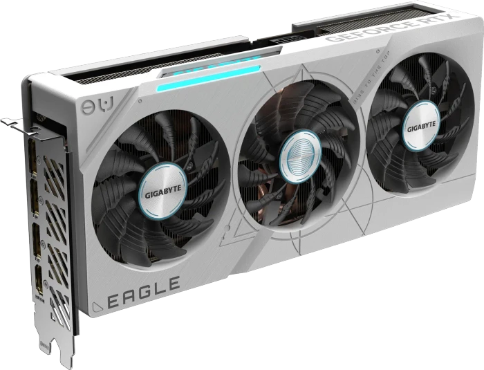 GIGABYTE GeForce RTX 4070 Ti SUPER Eagle OC ICE 16G, 16GB GDDR6X, HDMI, 3x DP