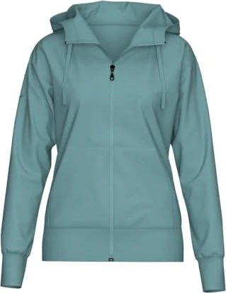 trigema Hood Hoodie seegras (Damen)