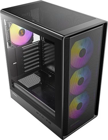 Antec P6 Neo ARGB, schwarz, Glasfenster