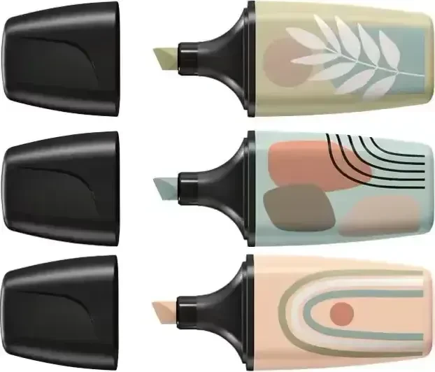 STABILO Boss Mini Naturevibes sortiert, 3er-Pack