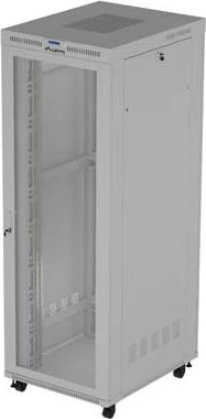 Lanberg 19" Rackschrank 47HE, freistehend, V2, Gitternetztür, IP20, RAL 7035, 1000mm tief