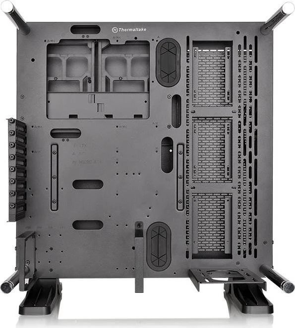 Thermaltake Core P3 Tempered Glass Edition, schwarz, Glasfenster