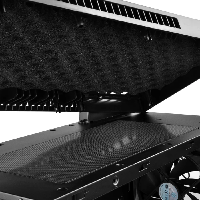 SilverStone Kublai KL07 schwarz, schallgedämmt