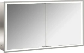 Emco Prime Facelift LED-Lichtspiegelschrank 130cm, 2 Türen, Unterputzmodell