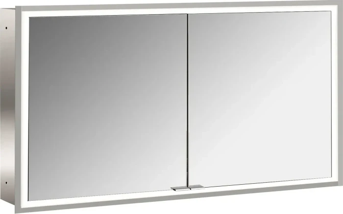Emco Prime Facelift LED-Lichtspiegelschrank 130cm, 2 Türen, Unterputzmodell