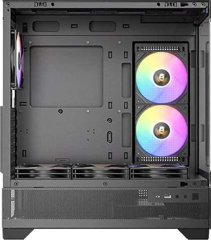 Antec CX700 RGB ELITE, schwarz, Glasfenster