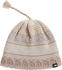The North Face Cabin Ski Tuke Beanie stone slab jacquard/tassel