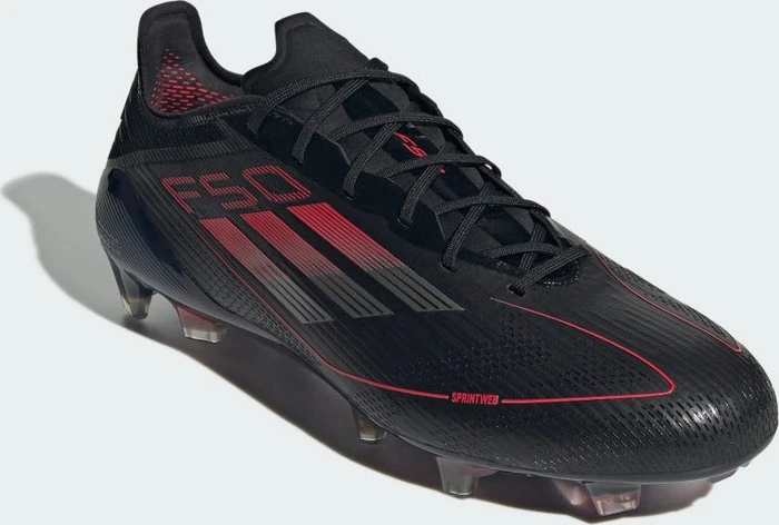 adidas F50 Elite FG core black/iron metallic/lucid red