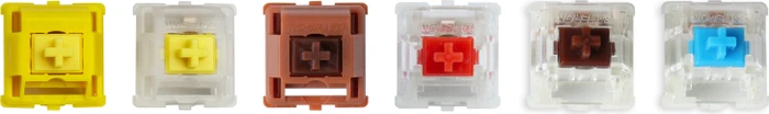 Keychron Gateron Cap Golden Brown Switch Set, 35er-Pack