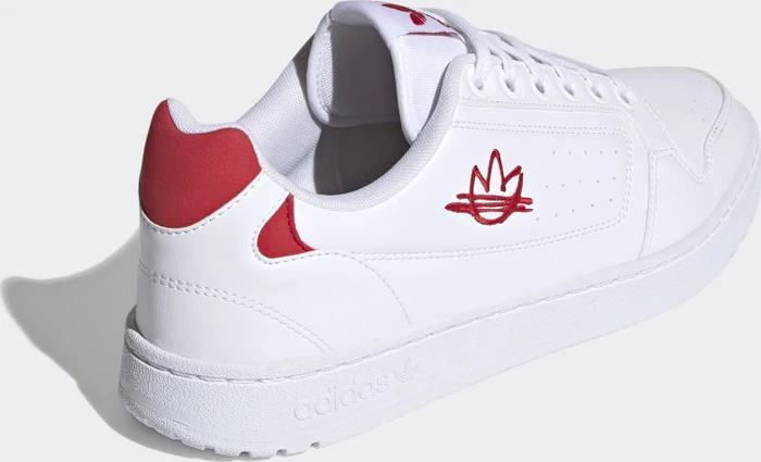 adidas NY 90 cloud white/scarlet (Herren)