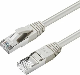 MicroConnect Patchkabel, Cat6, F/UTP, RJ-45/RJ-45, 10m, grau
