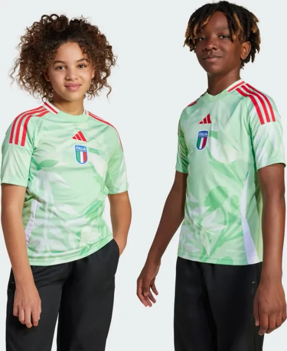 adidas UEFA EURO 2025 Italien Frauenteam Auswärtstrikot (Junior)