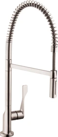 Hansgrohe Axor Citterio 230 Semi-Pro edelstahl finish