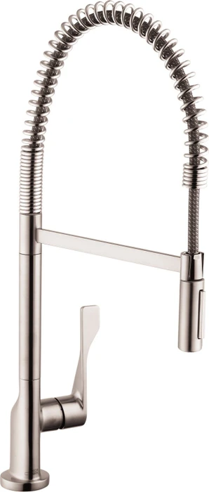 Hansgrohe Axor Citterio 230 Semi-Pro edelstahl finish