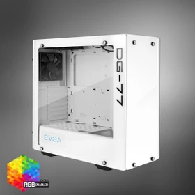 EVGA DG-77 weiß, Glasfenster