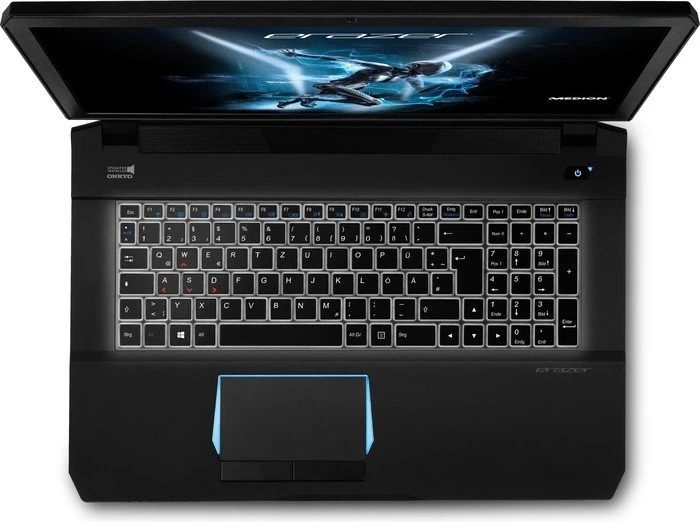 Medion Erazer X7849, Core i7-6820HK, 32GB RAM, 512GB SSD, 2TB HDD, GeForce GTX 1070, DE