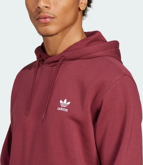 adidas Trefoil Essentials Hoodie shadow red (Herren)