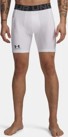 Under Armour HeatGear Armour Laufhose kurz weiß/schwarz (Herren)