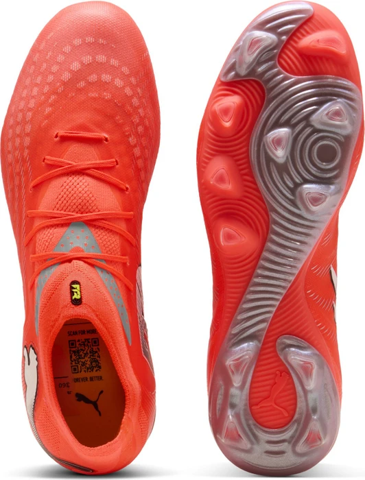 Puma Future 9 Pro FG/AG glowing red/puma white/puma black/puma silver (Damen)