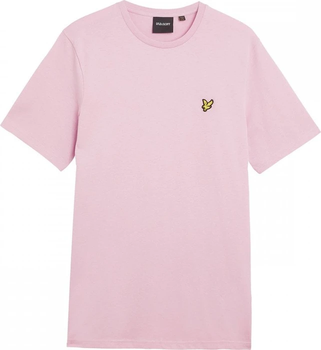 Lyle & Scott Plain T-Shirt kurzarm pink light (Herren)