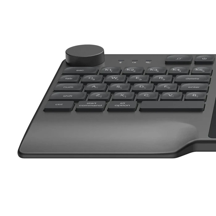 Huion Inspiroy Keydial KD200, Metal Grey