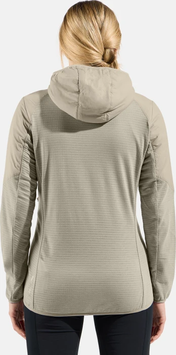 Odlo Ascent Wool Insulated Hybrid Funktionsjacke agate gray (Damen)