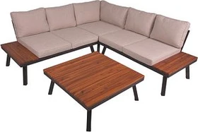Garden Pleasure Theresa Lounge-Set beige, 4-tlg.