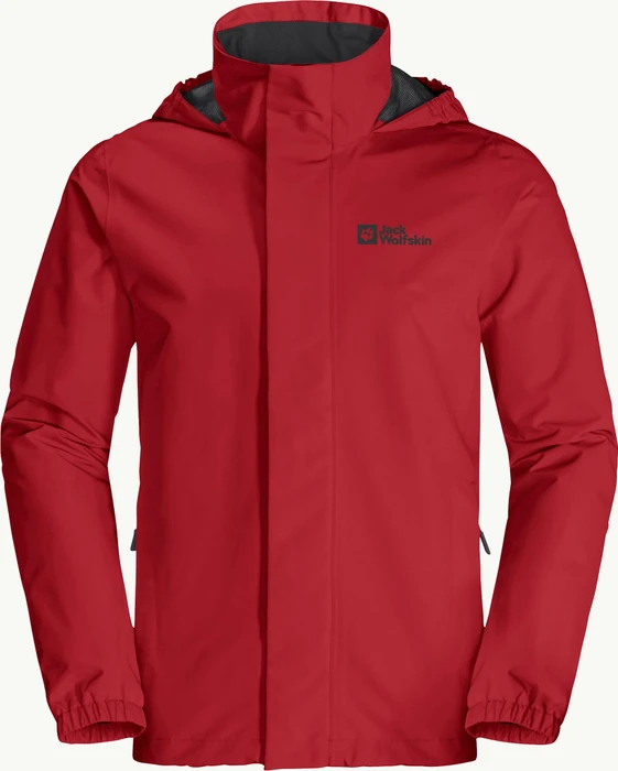 Jack Wolfskin Stormy Point 2L Funktionsjacke red glow (Herren)