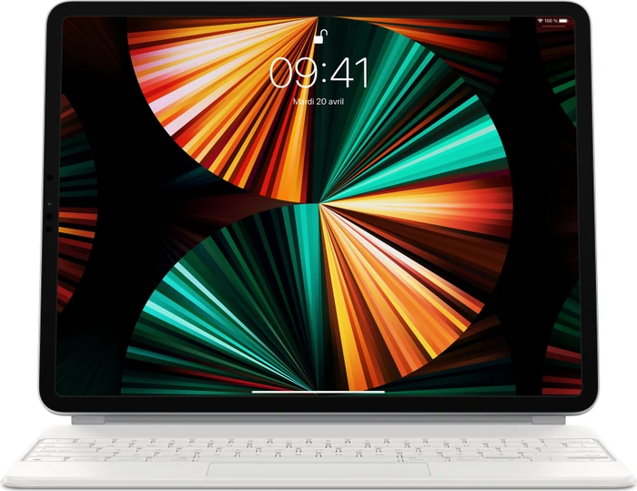 Apple Magic Keyboard für iPad Pro 12.9", weiß, FR