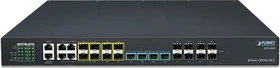 Planet GPON OLT Rackmount Gigabit Managed Switch, 12x SFP, 4x RJ-45/SFP, 4x SFP+ (GPL-8000)