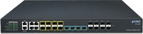 Planet GPON OLT Rackmount Gigabit Managed Switch, 12x SFP, 4x RJ-45/SFP, 4x SFP+