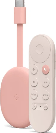 Google Chromecast mit Google TV 4K rosa
