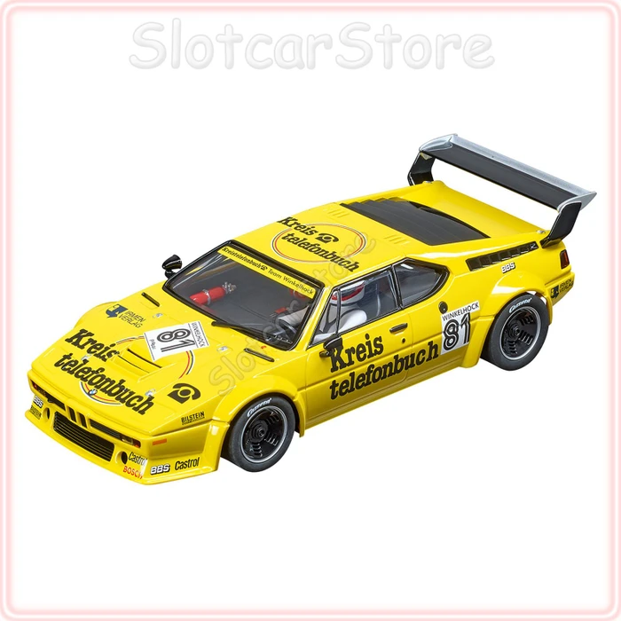 Carrera Digital 124 BMW M1 Procar Team Winkelhock No.81 1979 (23855)